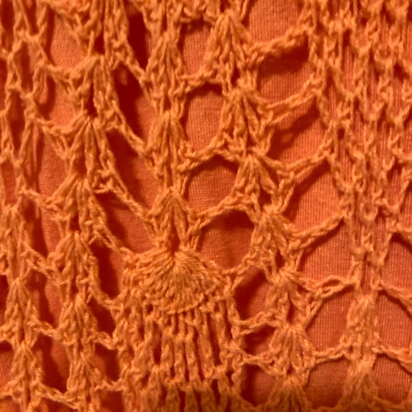 Free People Orange Maxi Skirt - Picture 6 of 11